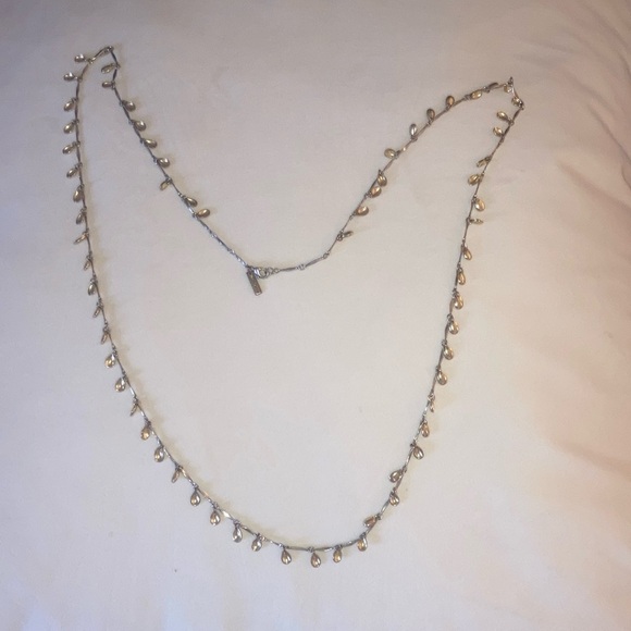 Daisy Fuentes Accessories - Gold Teardrop necklace